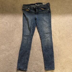 Rag & Bone Dark Blue Skinny Jeans